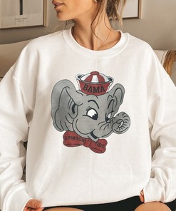Get Comfy With Alabama's Vintage Big Al Sweatshirt