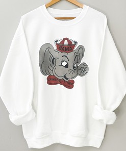 Get Comfy With Alabama's Vintage Big Al Sweatshirt