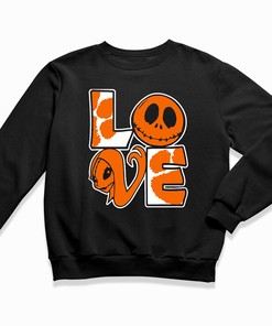 Halloween Jack and Sally Love the Clemson Tigers NCAA T-Shirt Hoodie Sweatshirt for Men Women Fan Gift