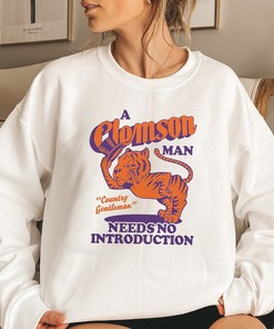 Homefield Apparel Clemson Man Vintage Style T-Shirt Sweatshirt Hoodie for Fans