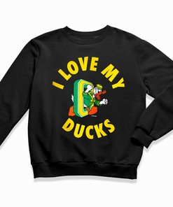 I Love My Oregon Ducks T-Shirt - Fan Gift Idea