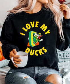 I Love My Oregon Ducks T-Shirt - Fan Gift Idea