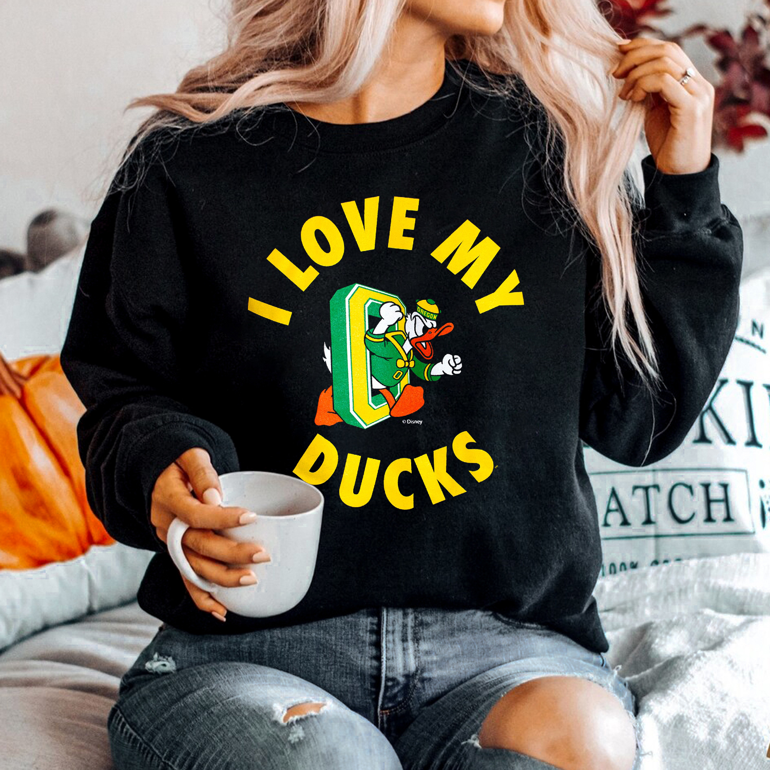 I Love My Oregon Ducks T-Shirt - Fan Gift Idea