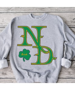 Irish Notre Dame Baseball Tee - Gift for Fans