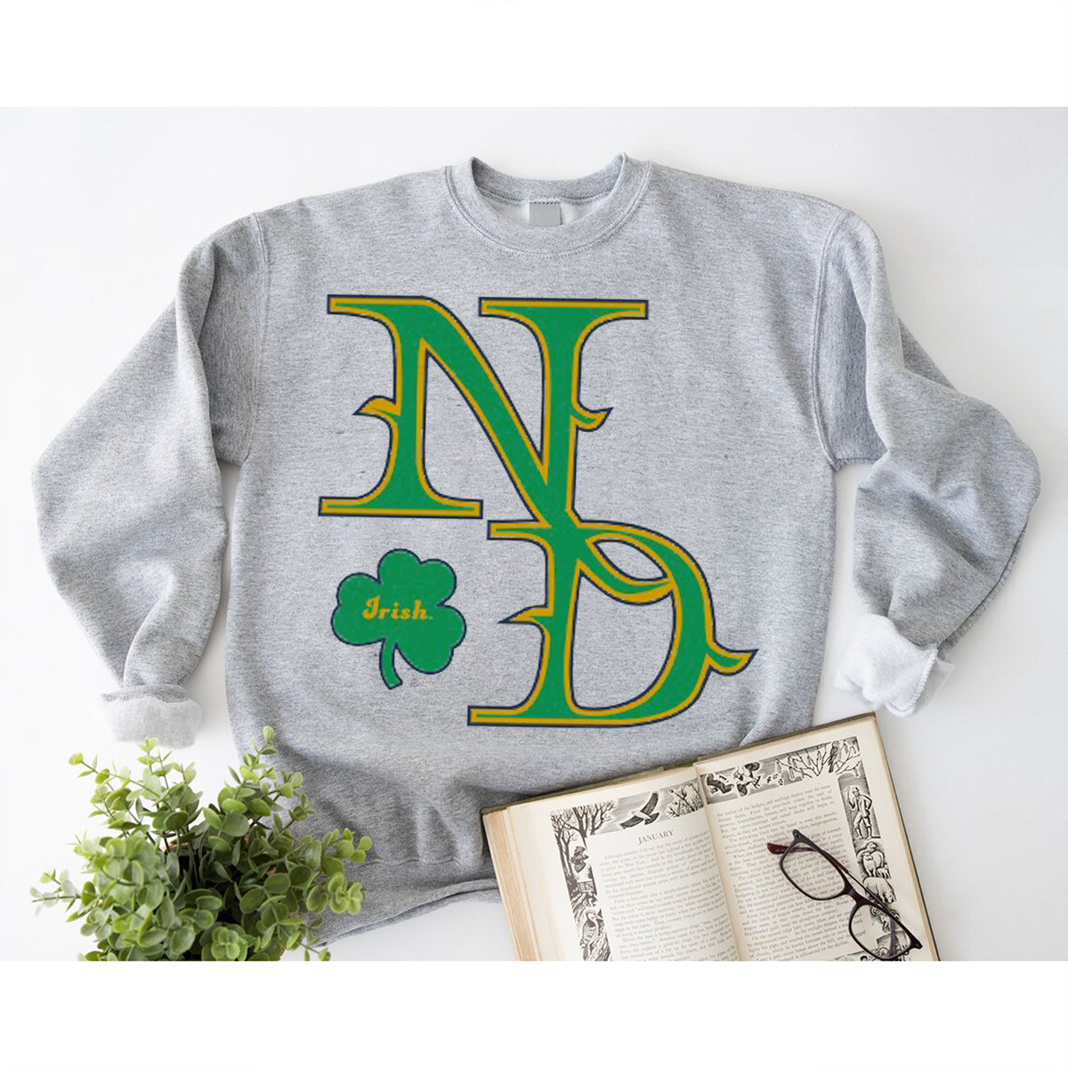 Irish Notre Dame Baseball Tee - Gift for Fans