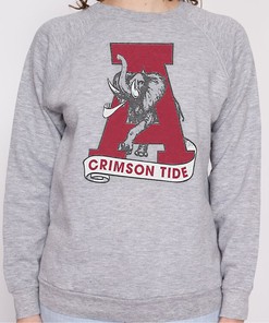 Keep Warm In Vintage Crimson Tide Hoodie For Fans