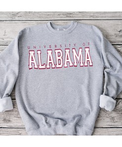 Keep Warm This Winter With University of Alabama Crewneck Sweatshirt