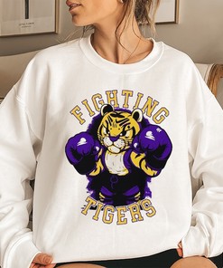 LSU Fighting Tigers Graphic Tee - Vintage Style Fan Gift