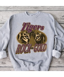 LSU Louisiana State Football Rock In Gold T-Shirt - Fan Gift