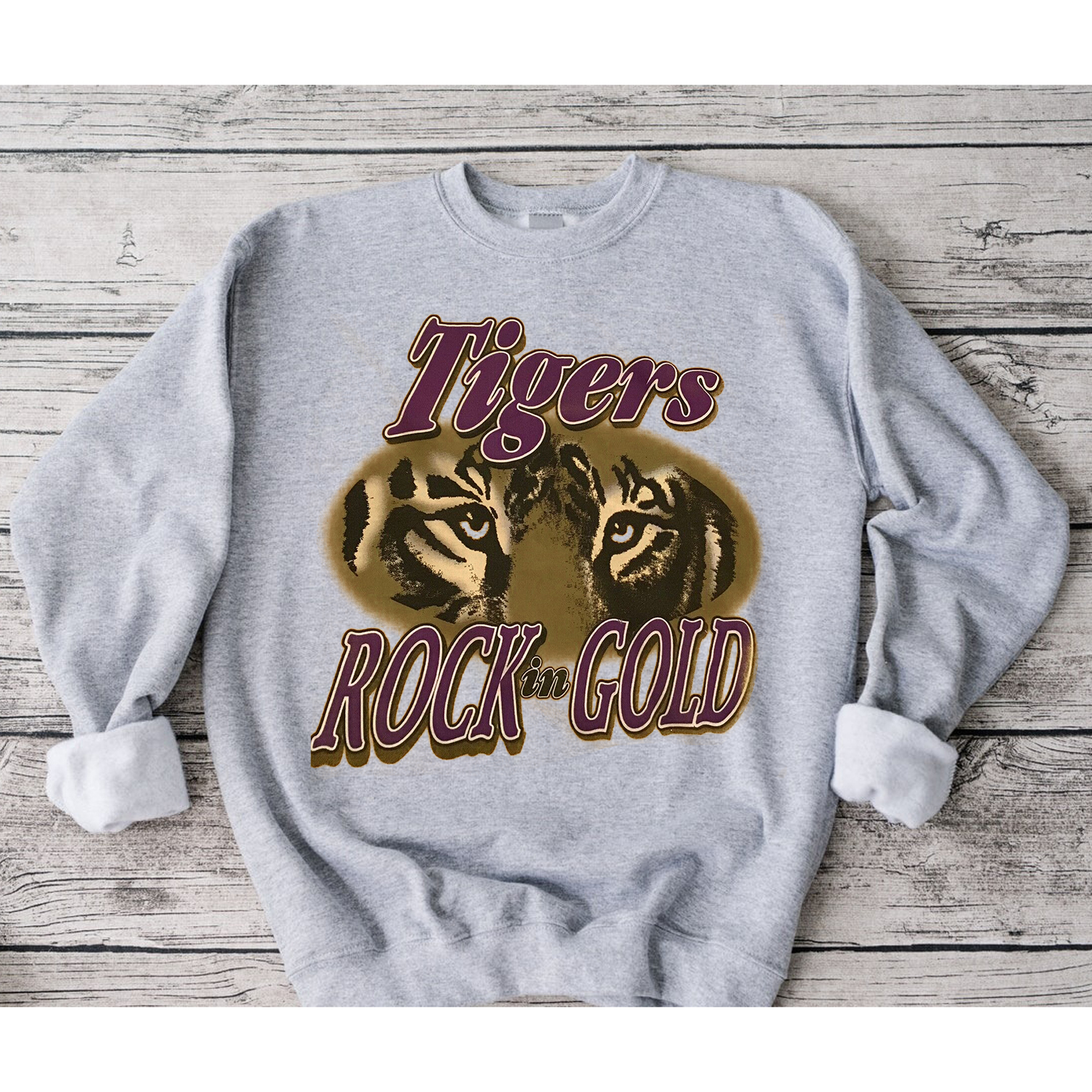 LSU Louisiana State Football Rock In Gold T-Shirt - Fan Gift