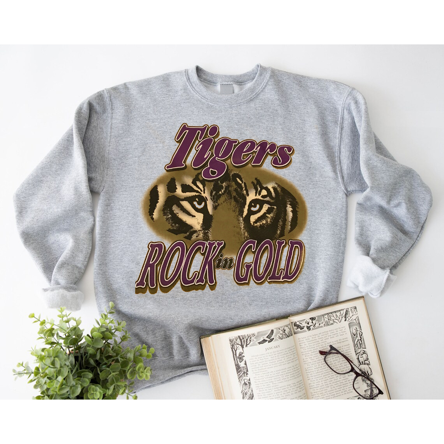LSU Louisiana State Football Rock In Gold T-Shirt - Fan Gift