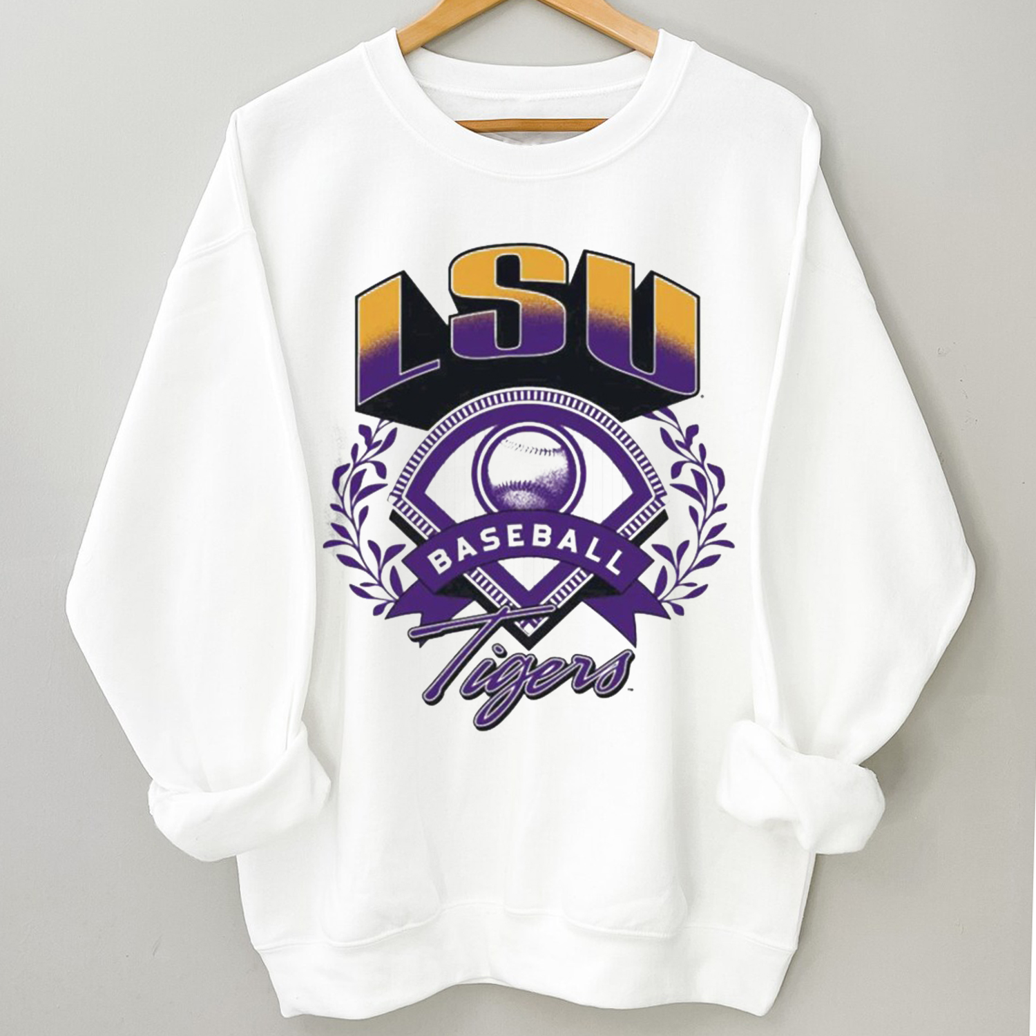 LSU Tigers Baseball Logo Shirt for NCAA Fans