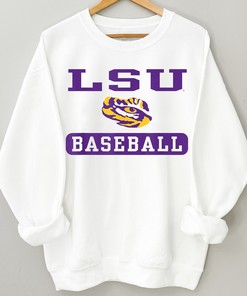 LSU Tigers Baseball Logo T-Shirt - Gift for Fans