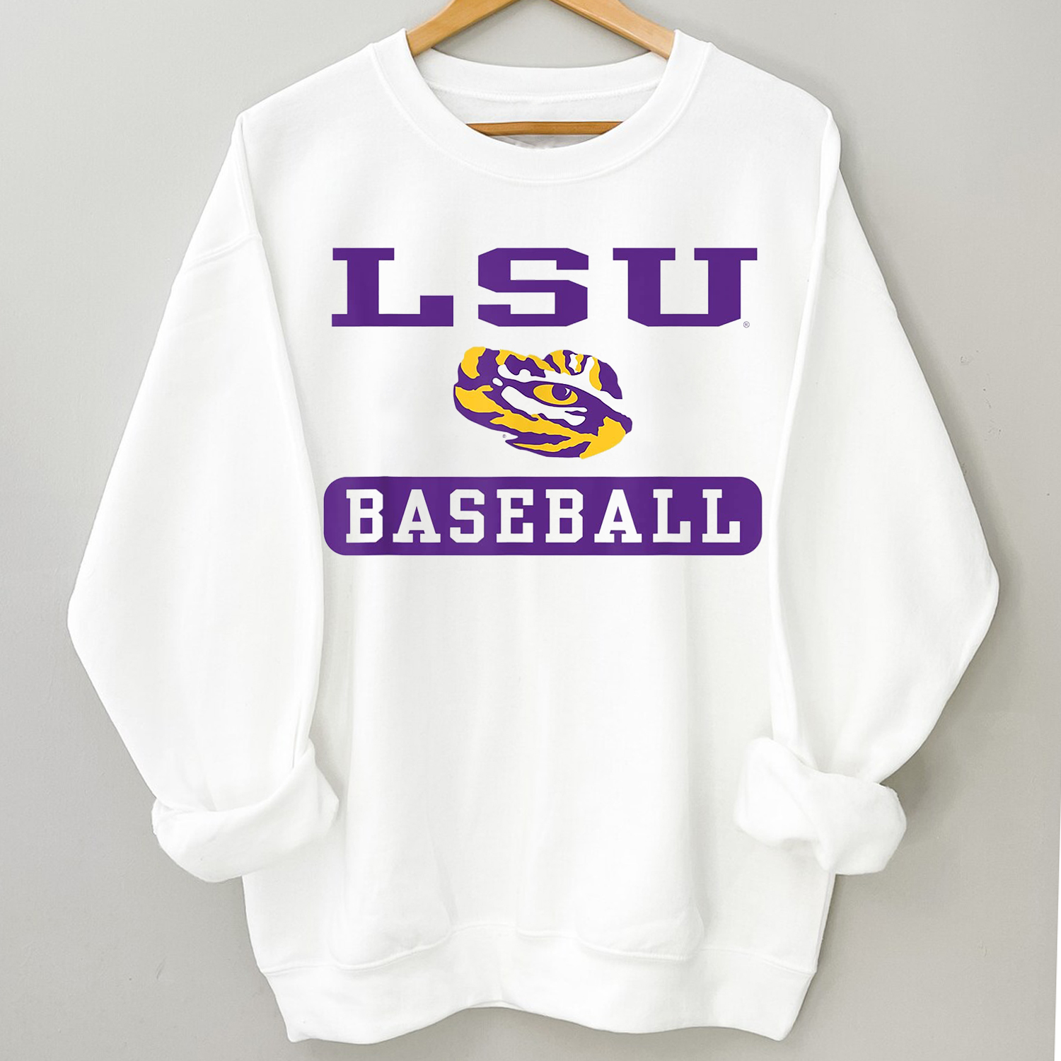 LSU Tigers Baseball Logo T-Shirt - Gift for Fans
