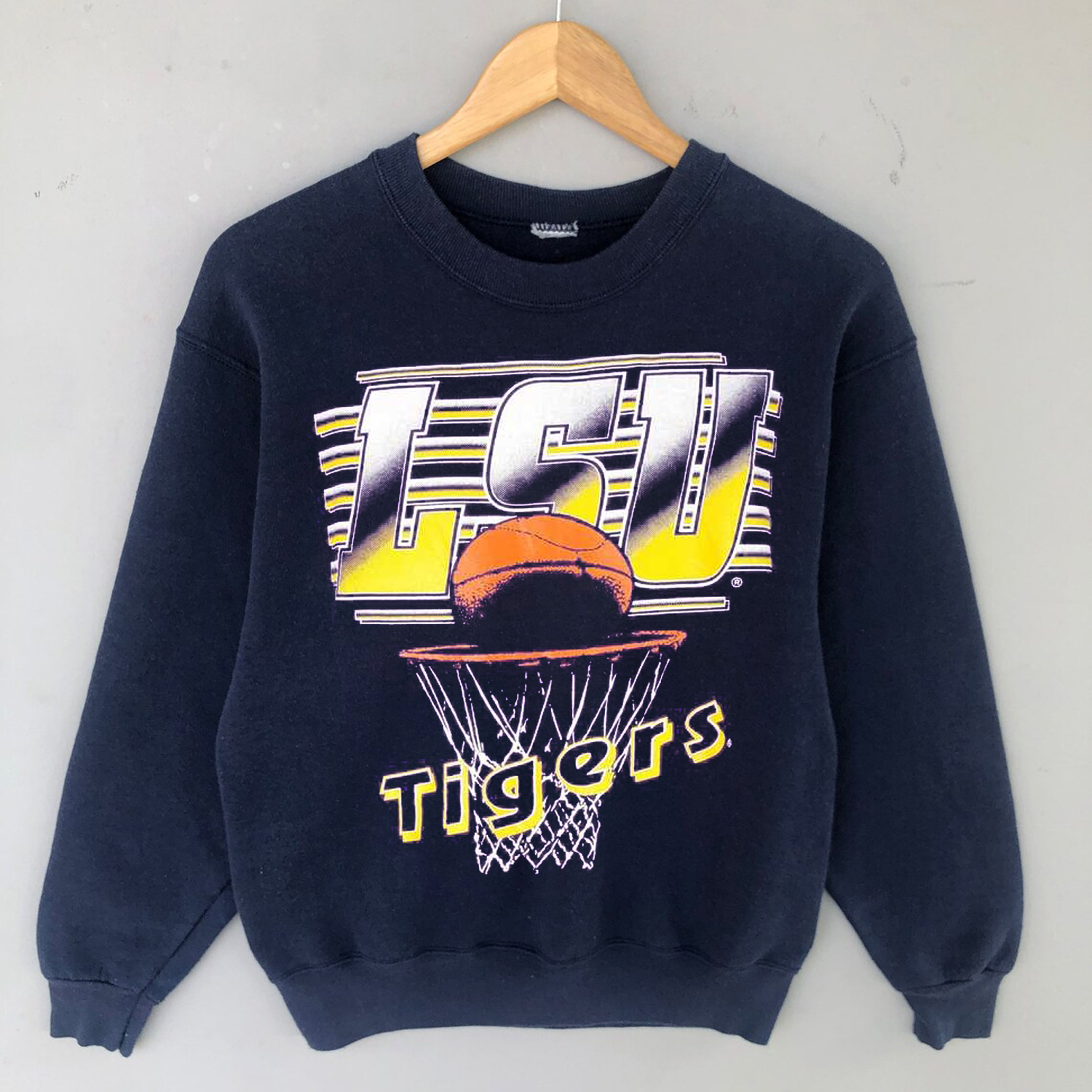 LSU Tigers Basketball T-Shirt Sweatshirt - Vintage Style Fan Gift