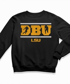 LSU Tigers Football DBU T-Shirt Hoodie Sweatshirt Fan Gift