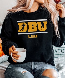 LSU Tigers Football DBU T-Shirt Hoodie Sweatshirt Fan Gift