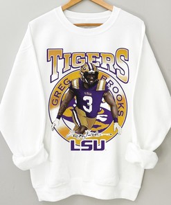 LSU Tigers Greg Brooks Eye Of The Tiger T-Shirt - Fan Gift