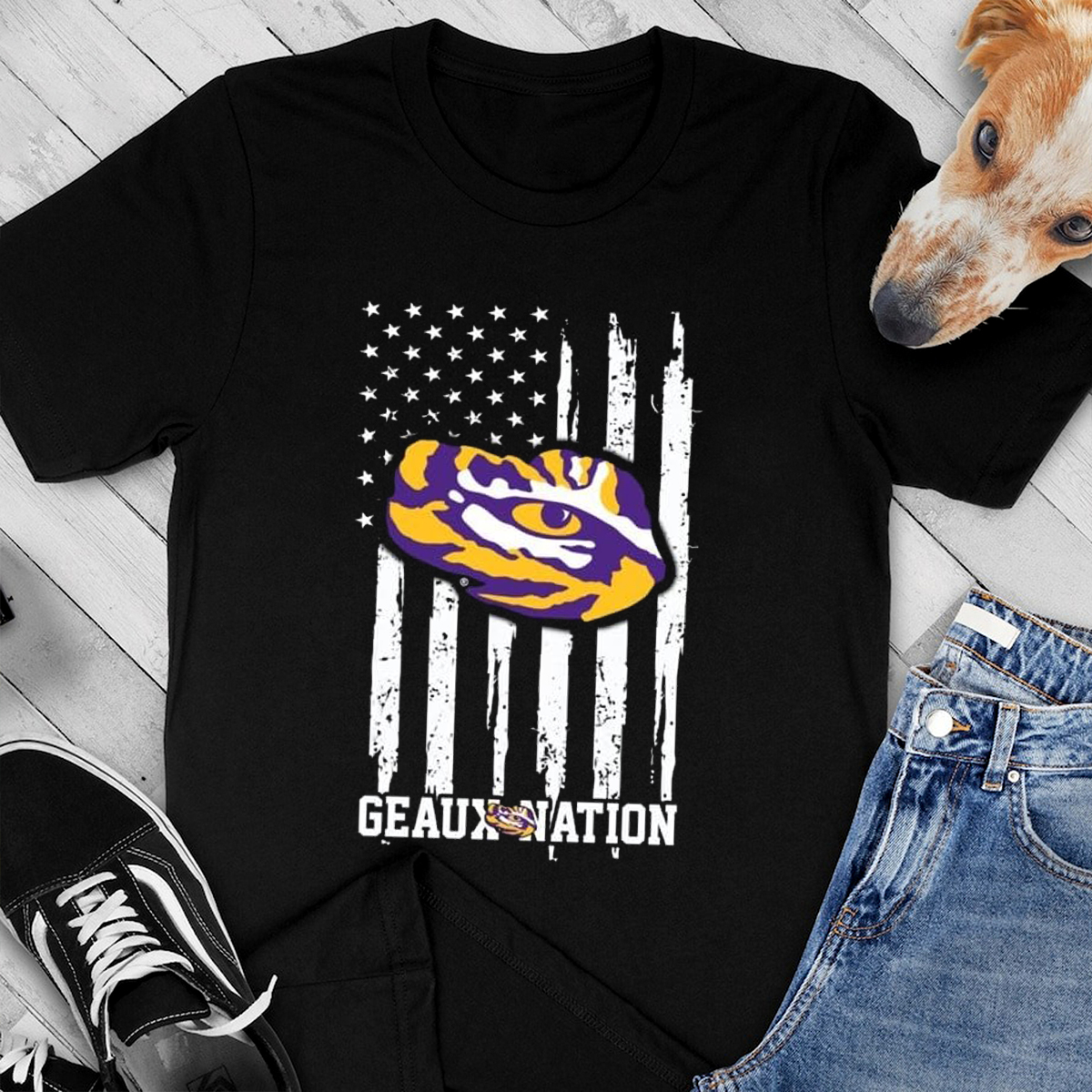 LSU Tigers Hoodie - Nation - Gift for Fans