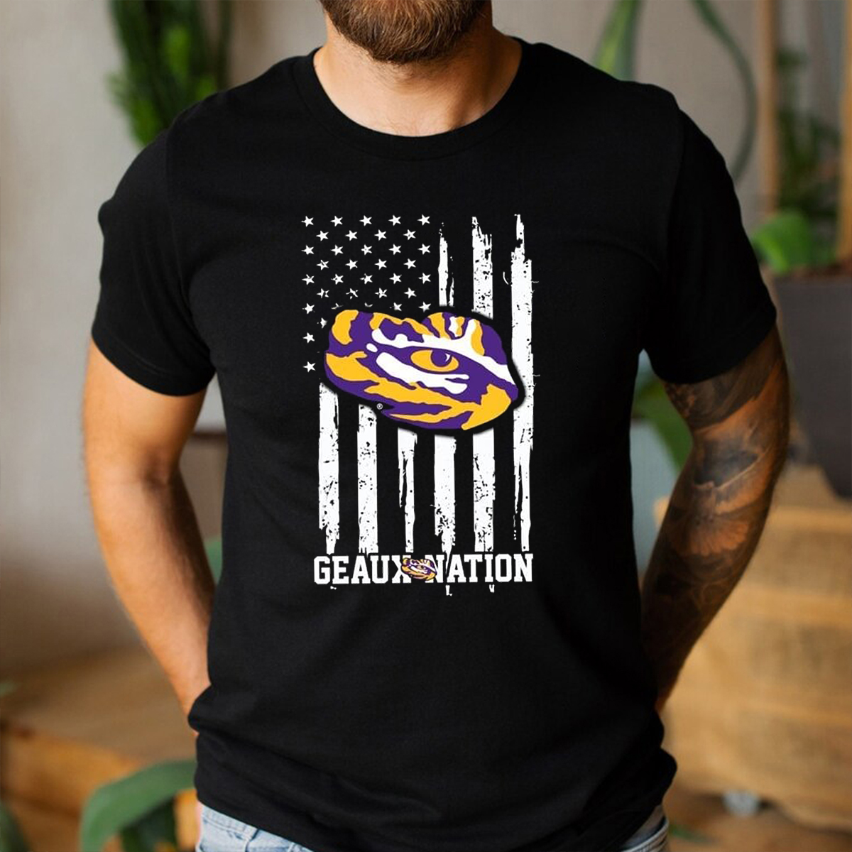 LSU Tigers Hoodie - Nation - Gift for Fans