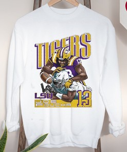 LSU Tigers Joe Foucha Tackle Shirt - Gift for Fans