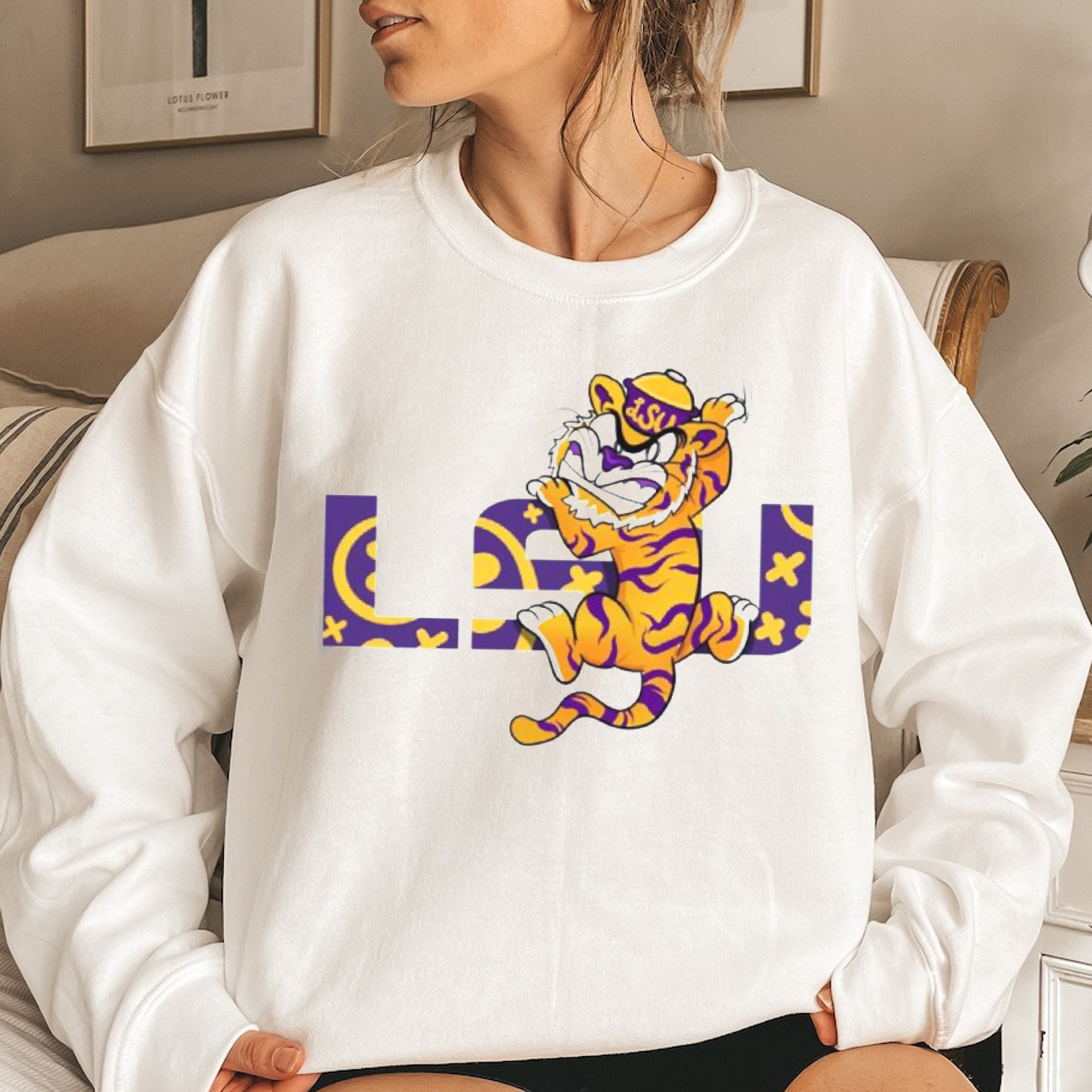 LSU Tigers Mascot 2023 National Champions Shirt - Fan Gift