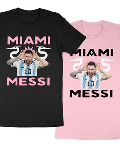 Lionel Messi GOAT T-Shirt - Inter Miami World Cup Souvenir - Vintage Style