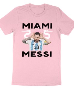 Lionel Messi GOAT T-Shirt - Inter Miami World Cup Souvenir - Vintage Style