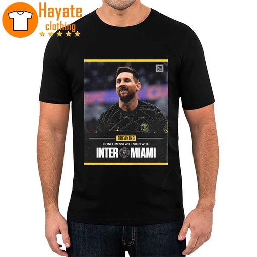Lionel Messi Inter Miami 2023 Signing T-Shirt, Hoodie, Sweatshirt - Soccer Fan Gift