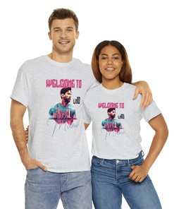 Lionel Messi Welcome to Inter Miami T-Shirt - Soccer Fan Tee - Vintage Style