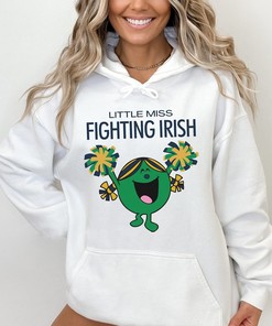 Little Miss Fighting Irish Tee, University of Notre Dame Shirt