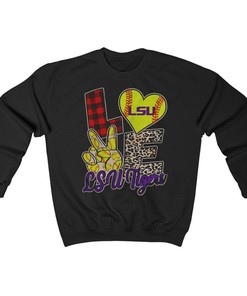 Love Lsu Tigers Softball Team Shirt - Gift for Fans
