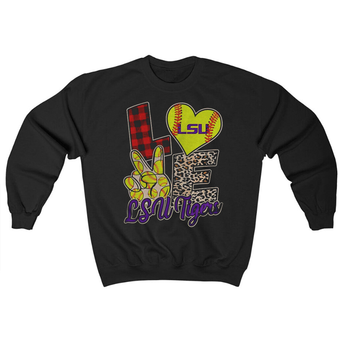 Love Lsu Tigers Softball Team Shirt - Gift for Fans