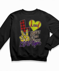 Love Lsu Tigers Softball Team Shirt - Gift for Fans