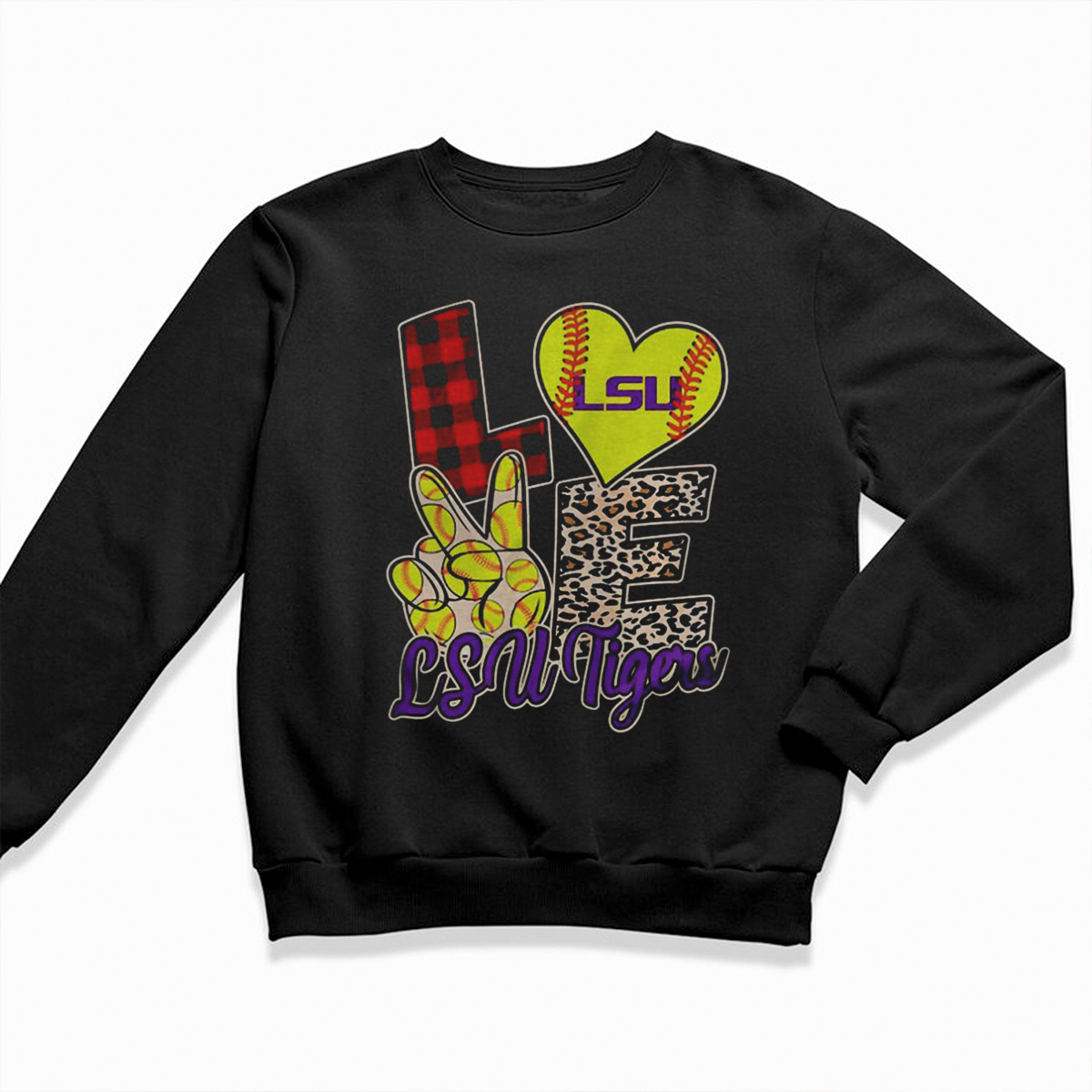Love Lsu Tigers Softball Team Shirt - Gift for Fans