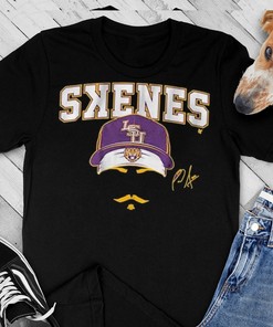 Lsu Baseball Paul Skenes Stache T-Shirt Sweatshirt Hoodie for LSU Fans