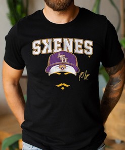 Lsu Baseball Paul Skenes Stache T-Shirt Sweatshirt Hoodie for LSU Fans