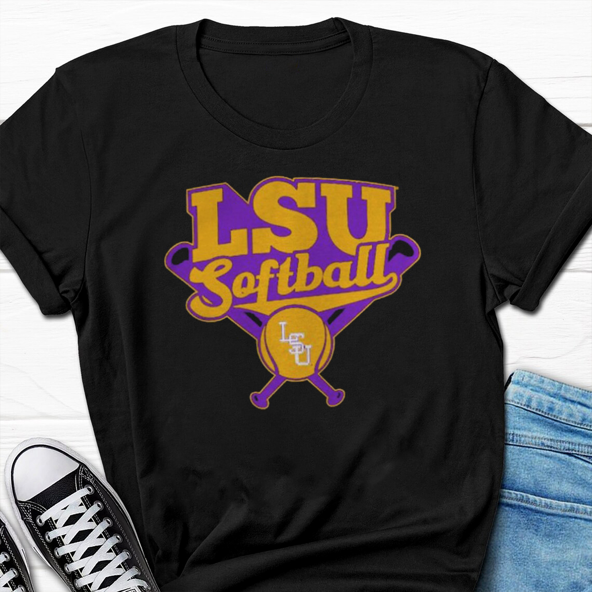 Lsu Tigers Softball Shirt - Gift for Fans