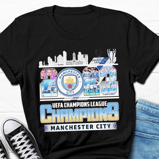 Manchester City UEFA Champions League Champions Shirt 2023 - For the Ultimate Fan