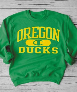 Men's Champion Oregon Ducks Arch Pill T-Shirt - NCAA Apparel for Fans