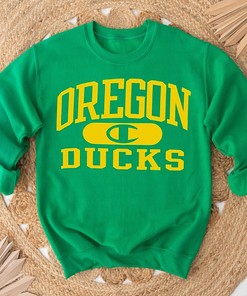 Men's Champion Oregon Ducks Arch Pill T-Shirt - NCAA Apparel for Fans