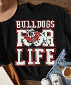 Mens Graphic Football Delta Georgia Bulldogs Tee Shirt - NCAA Apparel for Fans