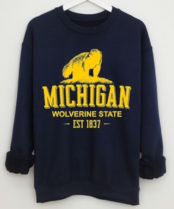 Michigan Wolverine Vintage T-Shirt - Perfect for Fans
