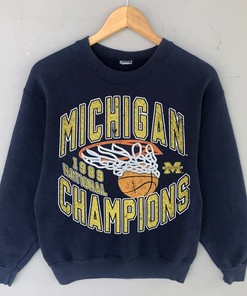 Michigan Wolverines Muscle Shirt - Vintage Style Champs Tee for NCAA Fans