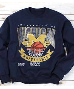 Michigan Wolverines NCAA T-Shirt - Off the Rim Tee for Fans