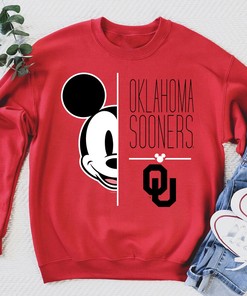 Mickey Ou Sooners Tee - NCAA Tee for Fans