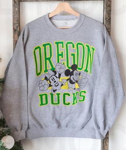 Mikey and Minnie Mouse Jumping with Oregon Ducks T-Shirt - Gift for Fans