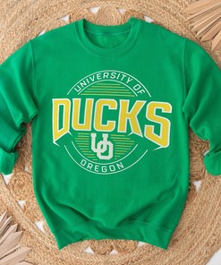 NCAA Men's Oregon Ducks Green Last Leg Icon T-Shirt - NCAA Apparel for Men