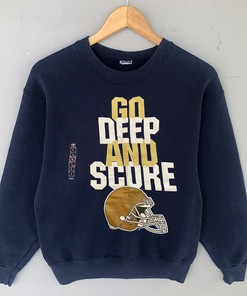 NCAA Notre Dame Fighting Irish Go Deep and Score Tee