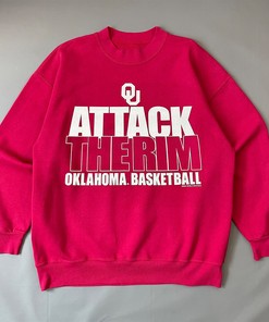 Ncaa Oklahoma Sooners Basketball Shirt - Attack The Rim Tee for Fans